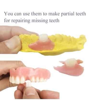 Missing Teeth Repair Kit - DIY Denture Parts for Temporary Fake Teeth | Easy Home Denture Material Kit - Buy Online on GoSupps.com