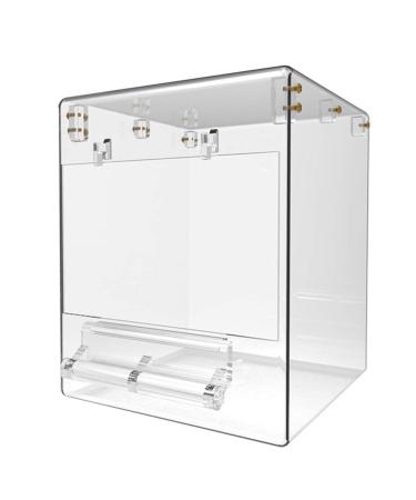 Bath Accessories Bird Bath Box PVC Parakeet Caged Bird Bathing Tub for Small Birds Canary Budgies Parrots Transparent Jaulas Para Pajaros Periquitos