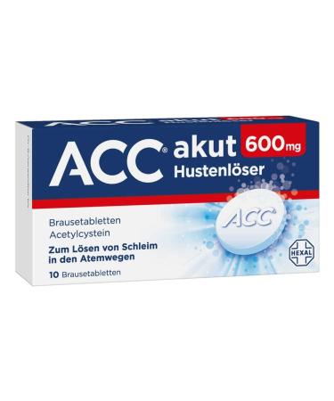 ACC acute 600mg cough solder 10 pcs