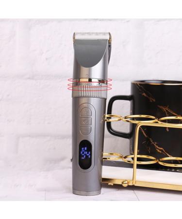 Electric Razor Multi-use Men Hair Clipper Trimmer Mustache Beard Trimmer Hair Cutting Kit Hair Clippers for Men for Men Husband Father (Silver Three-Way Speed) - Buy Online on GoSupps.com