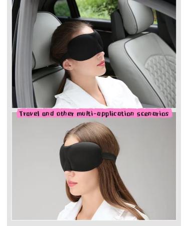 3D Sleep Mask - 100% Light Blocking for Night Blindness - Men & Women - Buy Online on GoSupps.com