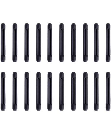Lurrose Hearing Protection Plugs - 10 Pairs Silicone Glasses Brackets & Hangers for Reading Glasses - Shoulder Pads - Black - International Shipping - Buy Online on GoSupps.com