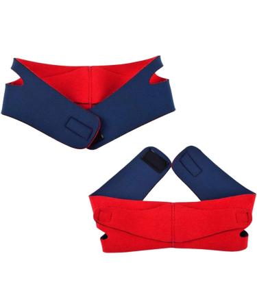 Healifty Anti Snoring Chin Strap - Adjustable Snore Reduction Device for Better Sleep and Stress Reduction (Red) - Buy Online on GoSupps.com