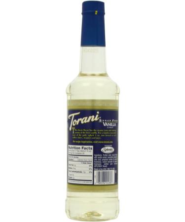 Torani Sugar-Free Syrup Vanilla 25.4-Ounce PET Bottles (Pack of 3) - Buy Online on GoSupps.com