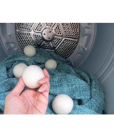 Buy Eco-Friendly Wool Dryer Balls - Natural Fabric Softener for All Laundry - Buy Online on GoSupps.com