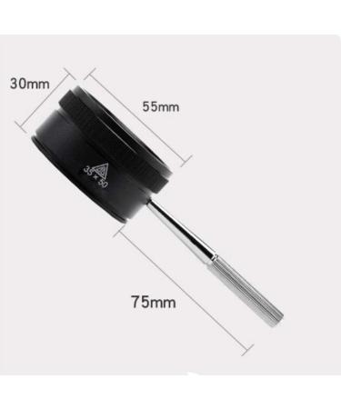 Magnifying Glasses Vision aids High Magnification Handheld Magnifying Glass 30 Times Optical Double-layer Glass Lens Student Children Portable Elderly Reading Jewelry Identification Mobile Phone Repai - Buy Online on GoSupps.com