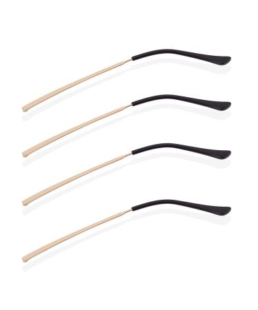 Amijoux 2 pairs of glasses replacement arm glasses brick made of metal sunglasses arm glasses frame temple replacement glasses poor legs universal glasses replacement bars for glasses sunglasses