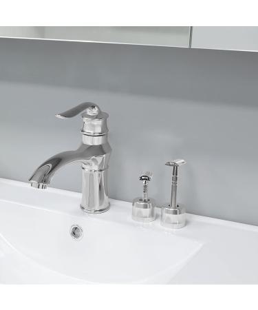 Linkidea 2 Pack Safety Razor Stand 0.7 Opening Dia Aluminum Alloy Men's Shaving Holder - Silver Finish - Buy Online on GoSupps.com