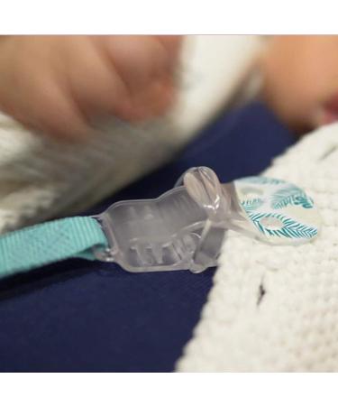 Nip Pacifier Tape with Ring - 2-Series Set for Boys | Comfort Closure for All Pacifiers | Flexible Silicone Fastening Ring | Made in Germany - Buy Online on GoSupps.com