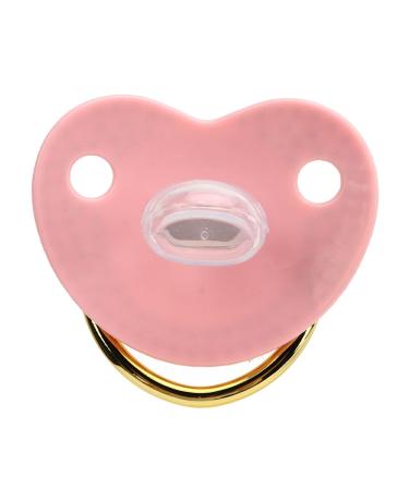 Gold Baby Pacifier Set - Rhinestone Covered Lightweight Pacifier for 6-18 Months - Stylish & Safe Home Use (Letter F) - Buy Online on GoSupps.com