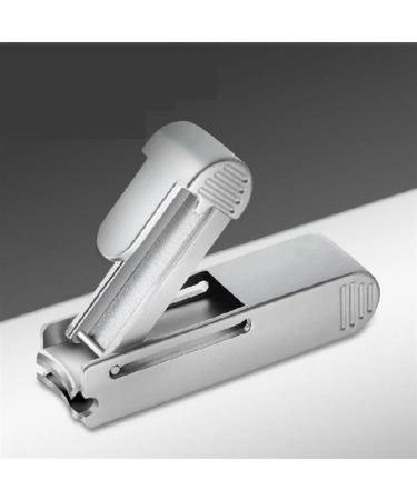 1Pc Stainless Steel Nail Clipper Anti-Splash Nail Clipper Foldable Storage Nail Clippers for Househeld C1 - Buy Online on GoSupps.com
