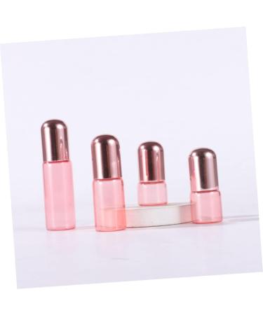 Mikinona 10-Pack Refillable Glass Essential Oil Roller Bottles - Ros Gold 3.5x1.6cm Perfect for Perfumes & Etheric Oils - Buy Online on GoSupps.com