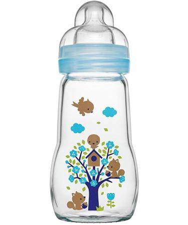 MAM Feel Good Glass Bottle 260ml - Assorted Baby Bottles | MAM Babyartikel GmbH - International Shipping Available - Buy Online on GoSupps.com