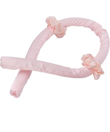 Heat Free Curling Iron Sleep Heatless Curling Wand Headband Extended Hair Sleep Use DIY Overnight Wave Curl Styling Tool Pink with Hair Curls Curling Ribbon Wand Waves - Buy Online on GoSupps.com