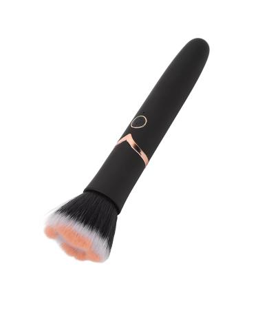 Electric Makeup Brush with 10 Vibration Settings - Blush Loose Powder & Shadow Brushes - Premium Black Makeup Brushes for Flawless Application - Buy Online on GoSupps.com