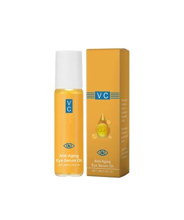 Huile pour les yeux la vitamine C roll-on essence anti-rides pour poches sous les yeux et cernes soin hydratant 10 ml rouleau de s rum pour les yeux anti-rides contre les cernes les poches