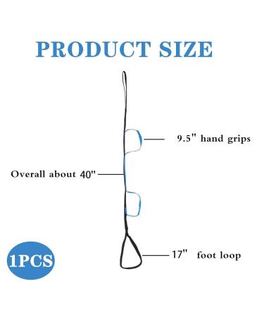 beidaiby Hip Replacement Recovery Aids Knee Replacement Recovery Aids with Feet Loop Durable Leg Lifter Strap Foot Lifter Disability Mobility Aids for Elderly Handicap Disability Pediatrics - Buy Online on GoSupps.com