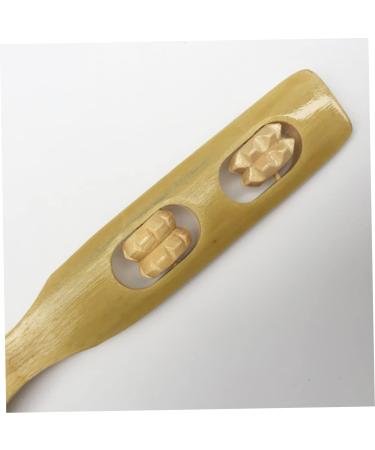 Buy Bamboo Back Scratcher - Traditional Wooden Body Massage Tool for Itching Relief | Perfect Gift for Parents - Buy Online on GoSupps.com