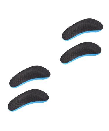 NOLITOY 2 Pairs Arch Half Pad Arch Support Cushions Arch Pads Practical Arch Cushions Center Pads Protective Pads Care Pads Men and Women Foot Eva Supplies