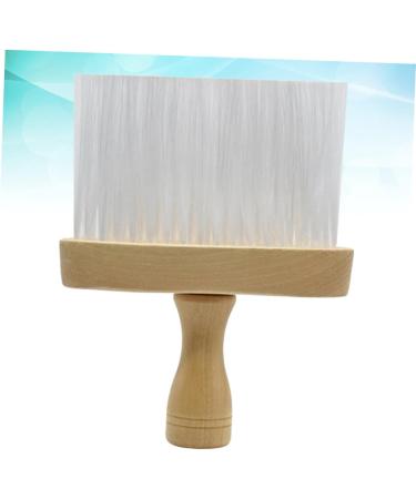Minkissy 3-Pack Barber Dust & Neck Cleaning Brush Set - Vintage Wooden Hairdresser Tool for Shaving & Salon Use - 15x12x1 cm - Buy Online on GoSupps.com