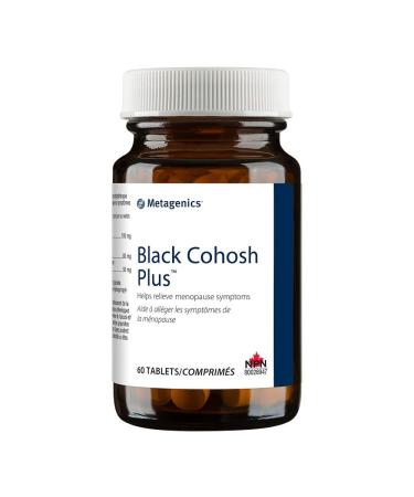 Metagenics - Black Cohosh Plus - Menopause Supplements for Women with Motherwort Lemon Balm and Black Cohosh - 60 Tablets