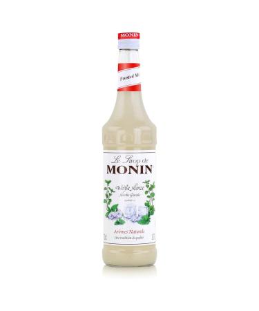 Monin White Mint Syrup Drink Additive Cocktail Syrup Peppermint Drinks Spearmint 0.7l