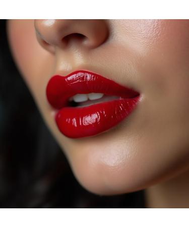  Glam Up Glam'Up Paris Beauty Satin Lip Stick Semi Permanent No Transfer-Free Shiny Vinyl Effect Long Lasting Provocante - Buy Online on GoSupps.com