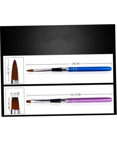 Beavorty Set nail art liner brush dotting painting pen nail stripping brush nail art liner pen stripers manicure medium Red - Buy Online on GoSupps.com