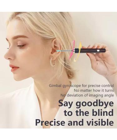 LED Ear Scoop Cleaning Camera - WiFi Otoscope & Endoscope Ear Wax Remover Tool (Black) | Fast International Shipping - Buy Online on GoSupps.com