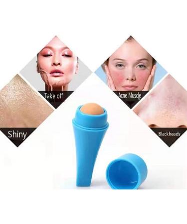 Face Oil Absorbing Volcanic Stone Roller Skincare Oil Removing for At-Home Black - Buy Online on GoSupps.com
