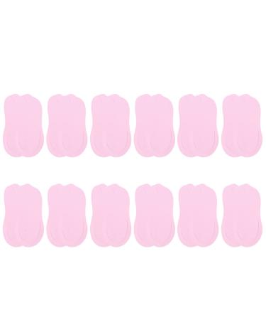 Lurrose 12 pairs disposable house shoes disposable sandals salons flops merged slippers spa house shoes with open lace portable slippers hotel house shoes pedicure eva route child