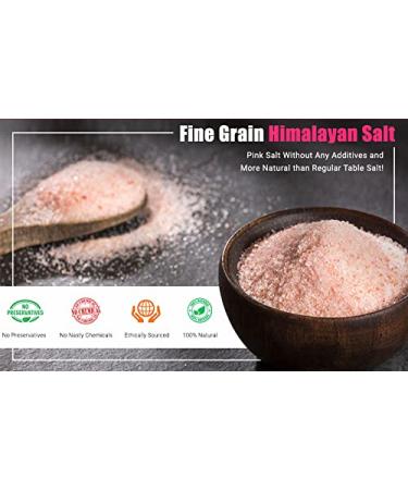 OSR Chef Himalayan Pink Salt 5 lbs Bag - Hand Extracted from the Foothills of the Himalayan Range - Buy Online on GoSupps.com