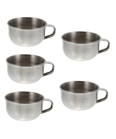 Magiclulu 5 STK Razor -soap peel Razor for men Razor shells made of metal soap bubbles bowl razor shell for wet shaving ripple foam bladder brush with handle the bladder man