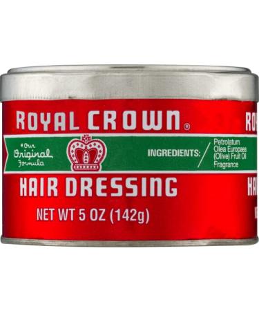 Royal Crown Hair Dressing 5 oz. Jar (Pack of 4) - Premium Hair Styling Product - Buy Online on GoSupps.com