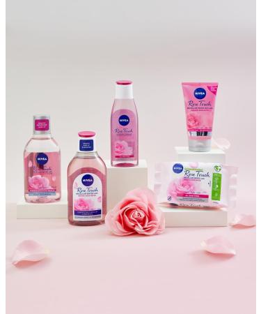 NIVEA Micellar Fluid with Organic Rosewood Water - Rose Touch 400ml | Hydrating Cleansing for Glowing Skin | International Shipping Available - Buy Online on GoSupps.com