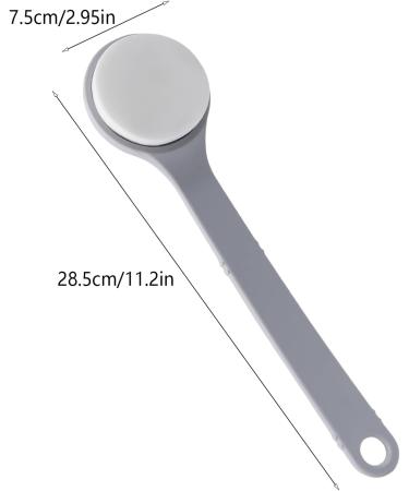 Long Plastic Handle - Back Cream Applicator | Convenient Sponge Handle - Long Wooden Handle Back Applicator | Back Cream Applicator - Back Lotion Applicator - Buy Online on GoSupps.com