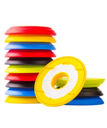 10 Pcs Silicone Fishing Line Storage Holders Fishing Snell Rigs Gear Spool Tenkara Line Keeper, Random Color - Buy Online on GoSupps.com