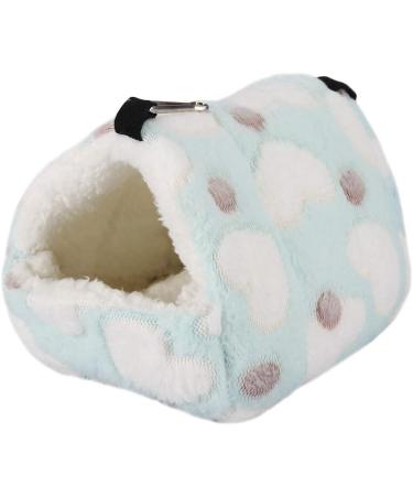 Sheens Winter Warm Tent Type Hamster Hammock Hanging Bed Colorful Habitats Nest House for Gerbils Chinchillas Squirrel Guinea Pigs Small Animals 14 * 12-Blue 14*12 Blue - Buy Online on GoSupps.com