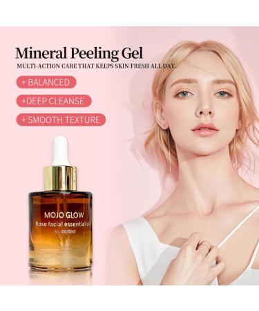 MOJO GLOW Rose Facial Essential Oil 100% Pure Cold-Pressed Organic Rosehip Seed Oil for Face Anti-Aging & Scar Removal Natural Moisturizer for Dry Skin 1 Fl Oz - Buy Online on GoSupps.com