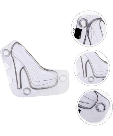PRETYZOOM Chocolate Mold Shoe Fondant Mold 3D Shoes Cake Mold for Chocolate 3D High Heel Meaningful Gift Sugarcraft Mold Soap Making Decor Reusable Mold Muffin Cartoon Plastic Miss - Buy Online on GoSupps.com