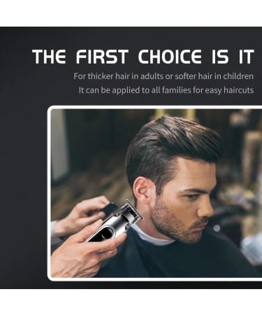 Buy USB Rechargeable Electric Hair Clipper & Cordless Beard Trimmer - Powerful Hair Cutting Tool for Men | International Shipping Available - Buy Online on GoSupps.com