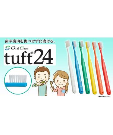 Buy Japanese Toothbrush Tuft24 Capless Pack of 10 Soft Oral Care for Healthy Gums & Strong Brushing - Buy Online on GoSupps.com