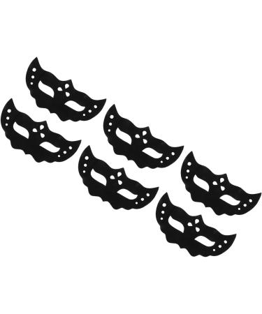 100 Pieces Eye Mask Paper for Diy Double Connected for Beauty Eye Wet Compress Sheet Disposable Non Woven Fabric Hydrating Cotton Paste Black Masks - Buy Online on GoSupps.com