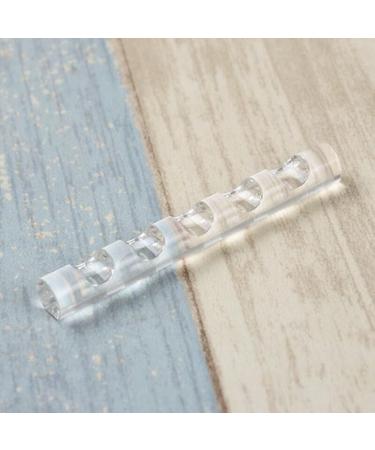 Portable Acrylic Nail Art Brush Holder - Clear Multifunctional Professional Nail Discomfortting Pen Stand - Buy Online on GoSupps.com