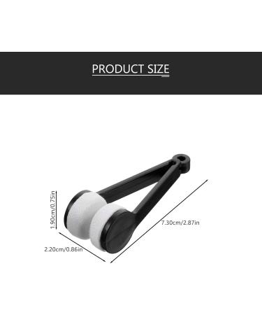 Healvian Telephone Cleaner Set - 6 Mini Microfiber Cloths & Soft Brush for Glasses - Cleaning Clip & Accessories - Perfect for Eyeglasses & Screens - Buy Online on GoSupps.com