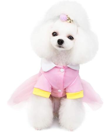 Buy XL Pink Goose Dog Dress - Luxury Cotton Tutu Rock Wedding Outfit for Puppies - Buy Online on GoSupps.com