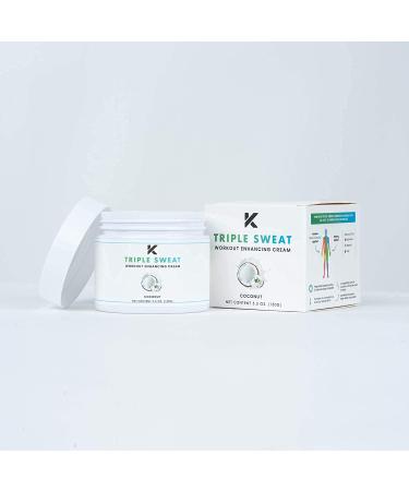 Kewlioo Triple Sweat Enhancing Cream - Coconut | Workout Booster for Intensified Results - Buy Online on GoSupps.com