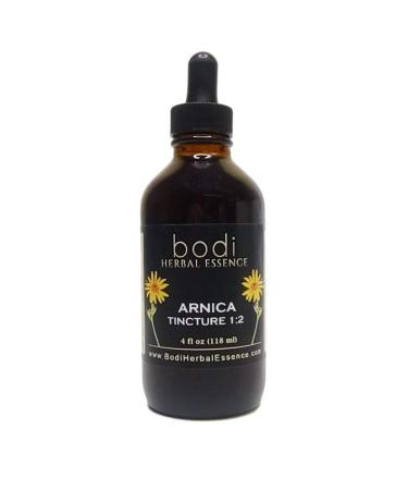 bodi : ARNICA Flower Tincture 1:2 Highest Concentration - Amazing Skin Healer (4 oz) 4 Ounce
