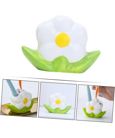 FRCOLOR Pencil Holder Pen Holder Tooth Brush Toothbrushes Countertop Toothbrush Holder Toothbrush Holder for Bathroom Toothbrush Holders for Bathrooms Child Container Ceramics White - Buy Online on GoSupps.com