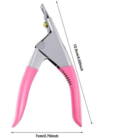 UNbit Nail Clipper Professional Nail Clippers Straight Edge Nail Tips Fake Nail Cutter Manicure Cutter Guillotine Cut False Nails - Buy Online on GoSupps.com